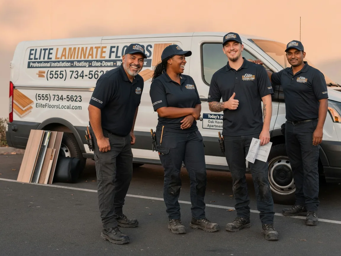 Laminate flooring installation company in Akron, PA